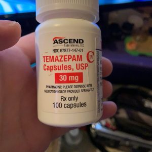 Bestill Temazepam Restoril 20mg kapsler online i Norge.
