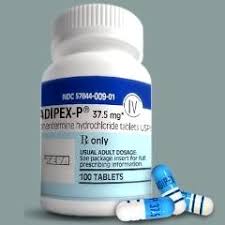 Kjøp Fentermin Adipex-P 37.5mg tabletter online med diskret frakt i Norge.