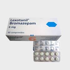 Bestill Bromazepam Lexotan 6mg tabletter online i Norge.
