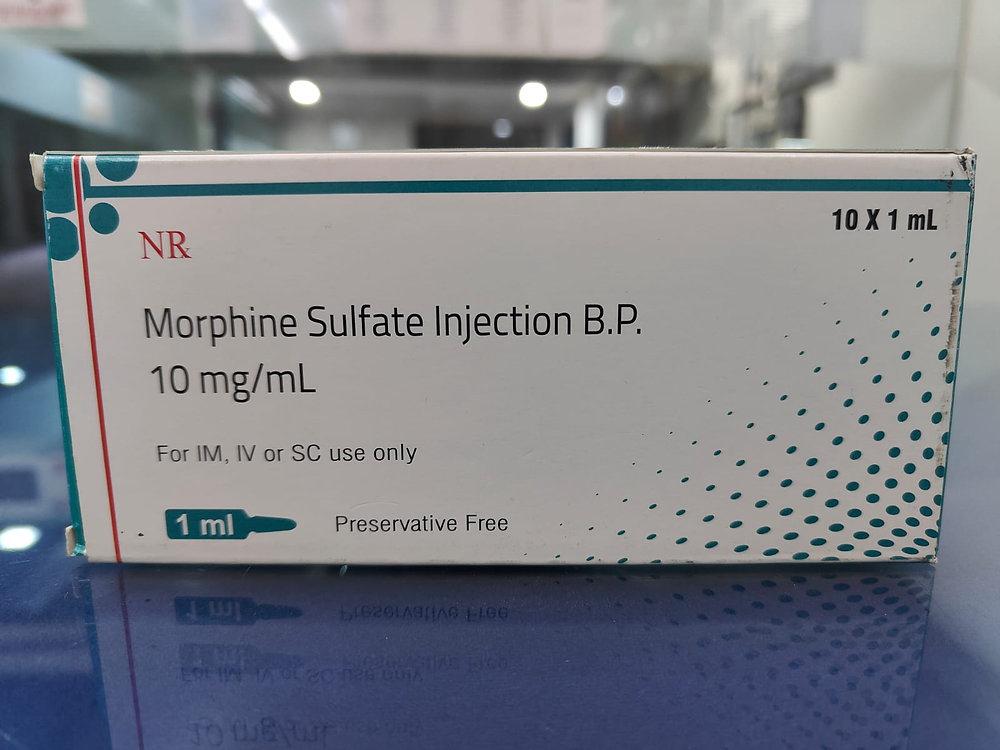 morfin-injeksjon-online-norge Sterile glassampuller med Morfin injeksjon 10 mg/ml for sikker og diskret levering i hele Norge.